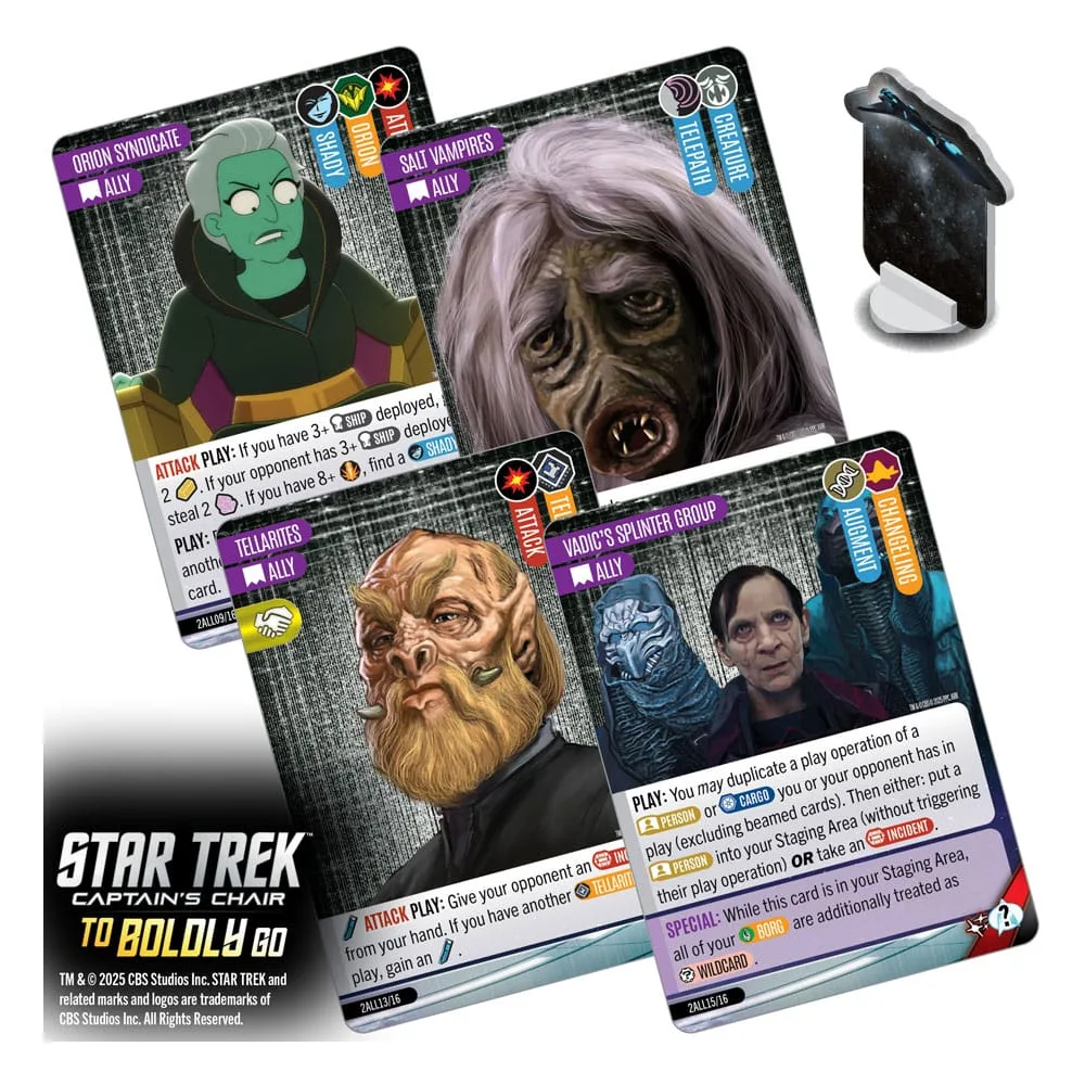 Star Trek Card Game – Captain’s Chair To Boldly Go English 4