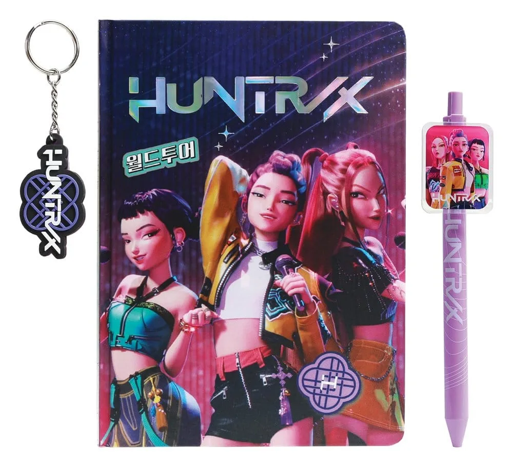 KPop Demon Hunters Notebook Gift Set – Huntr/x 2
