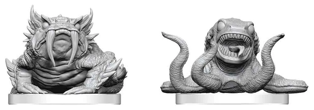 Pathfinder Unpainted Miniatures – Bogwid & Slurk 13 cm