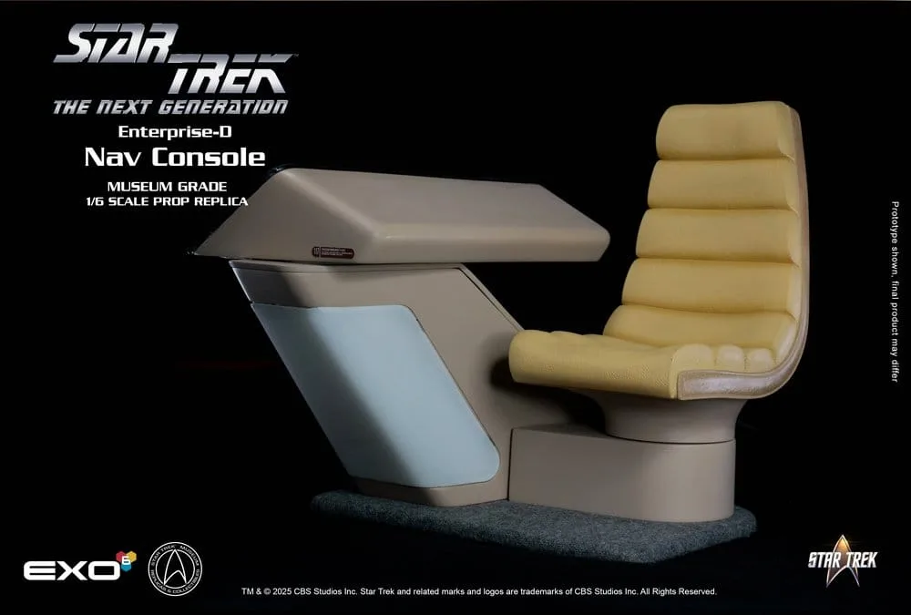 Star Trek TNG Replica – Enterprise-D Bridge CONN Console 1/6 Scale 3