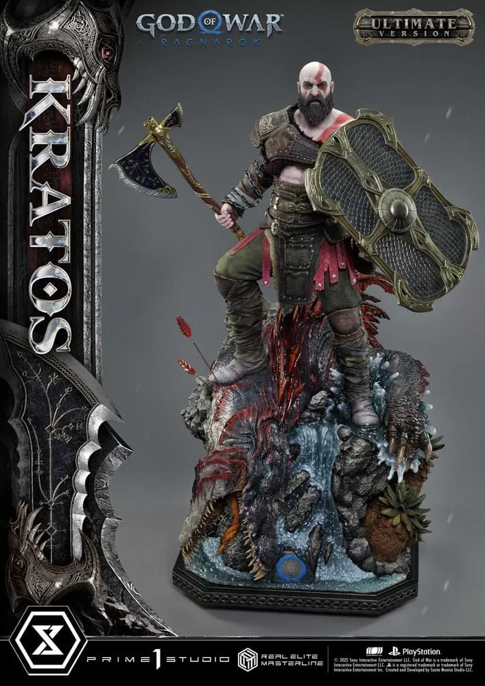 God of War Ragnarok Statue – Kratos Ultimate Bonus 95 cm 16