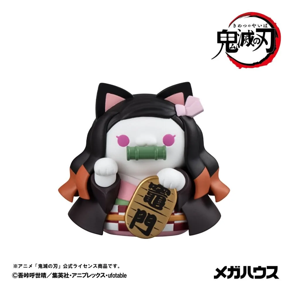 Demon Slayer Minifigures – Fortune Cats Ver. 02 Display of 8 6 cm 2