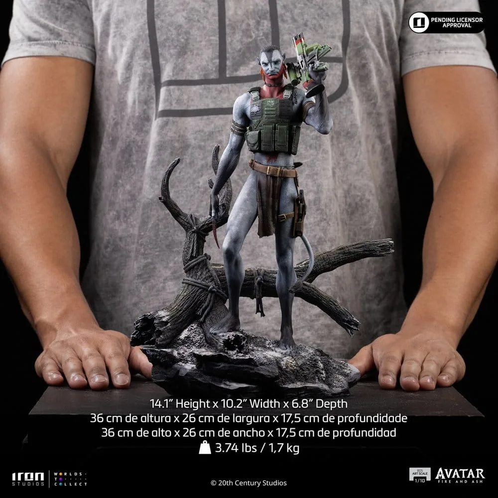 Avatar Fire and Ash Statue – Miles Quaritch 1/10 Scale 36 cm 2