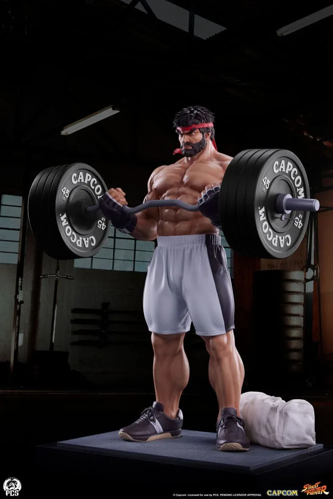 Street Fighter Statue – Ryu Battle Edition Powerlifting 53 cm 23