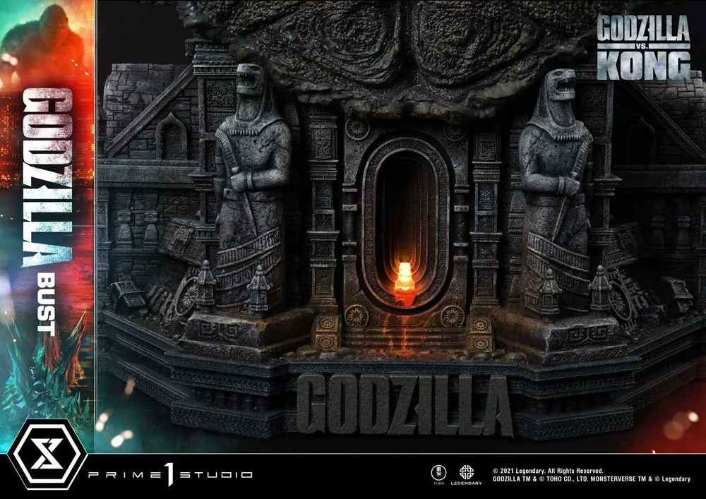 Godzilla vs Kong Bust – Bonus Version 75 cm 13