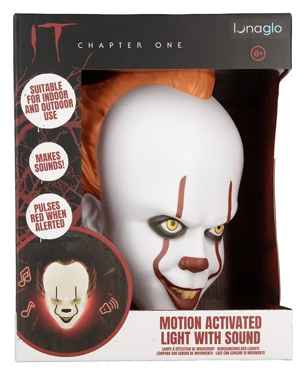 It Lamp – Pennywise-masker met bewegingssensor 25 cm 3