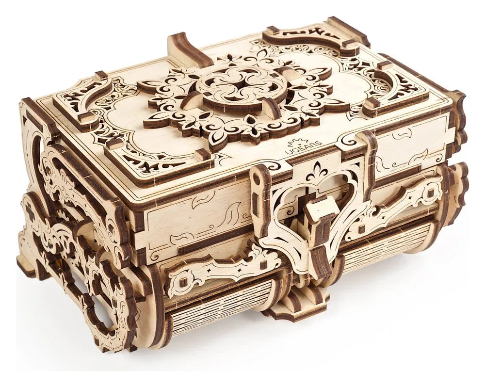 Ugears Wooden Model Kit – Antique Box 25