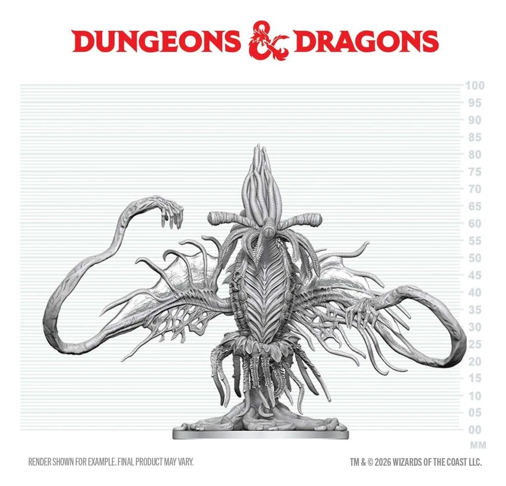 Dungeons & Dragons Miniatur – Elder Thing unbemalt 20 cm 3