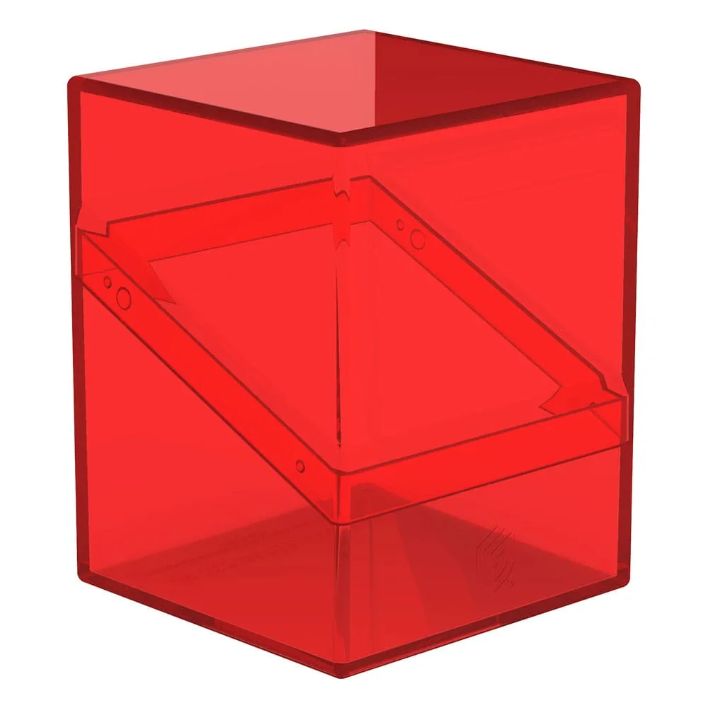 Ultimate Guard Deck Box – Boulder 100+ Clear Ruby