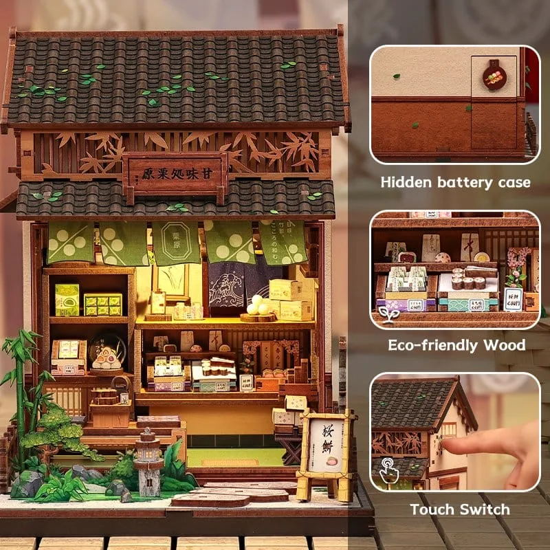 Miniatuurhuis Bouwpakket – Kanmi-dokoro Kurihara 19 x 15 cm 5