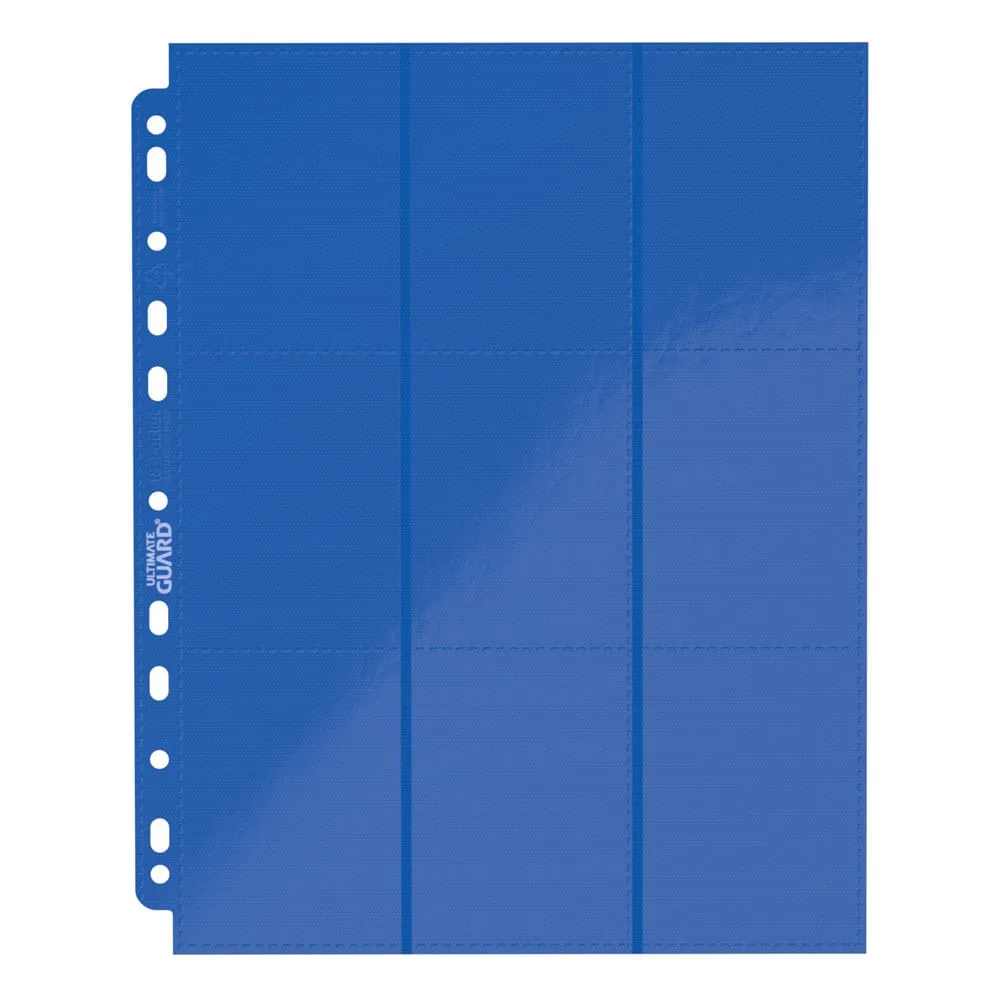 Ultimate Guard Binder Pages – Blue 18-Pocket Side-Loading 10-Pack 6