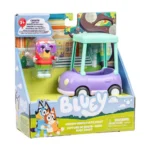Bluey Mini Figure Playset – Janet and Granny Car 7.6 cm 2