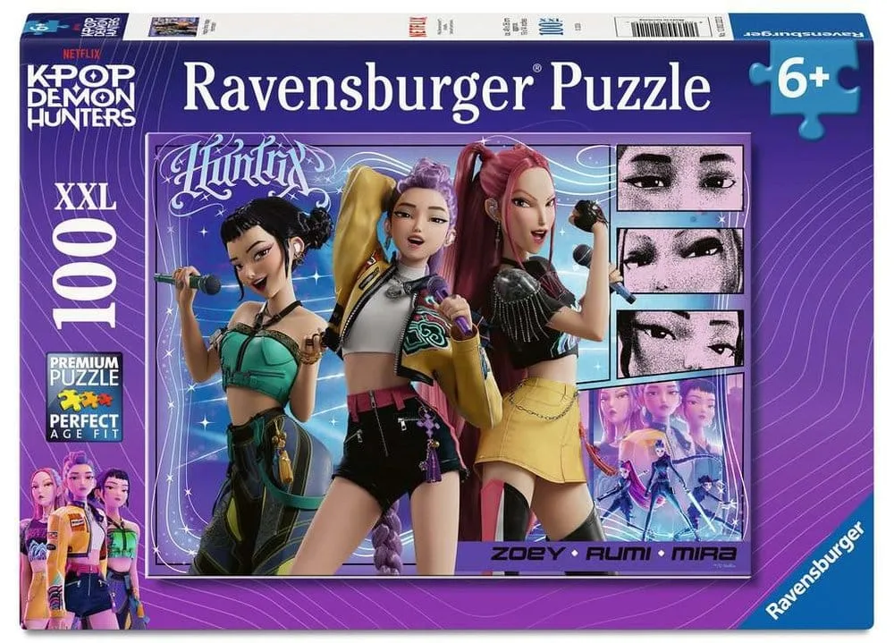 KPop Demon Hunters Jigsaw Puzzle – 100 XXL Pieces