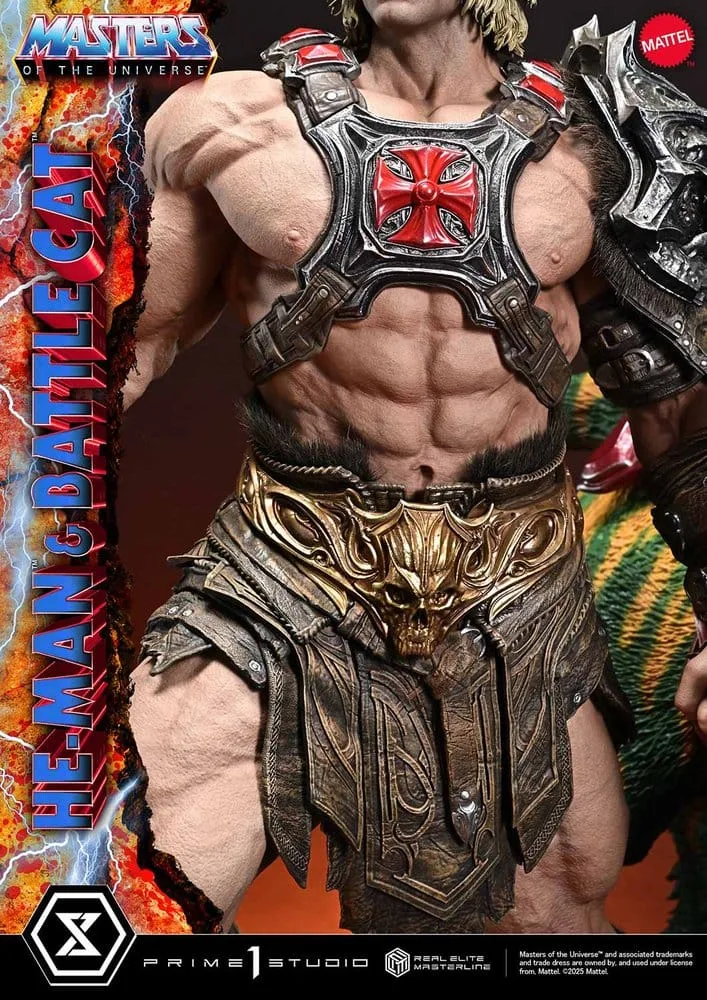 Masters of the Universe Statue – He-Man and Battle Cat 86 cm 8