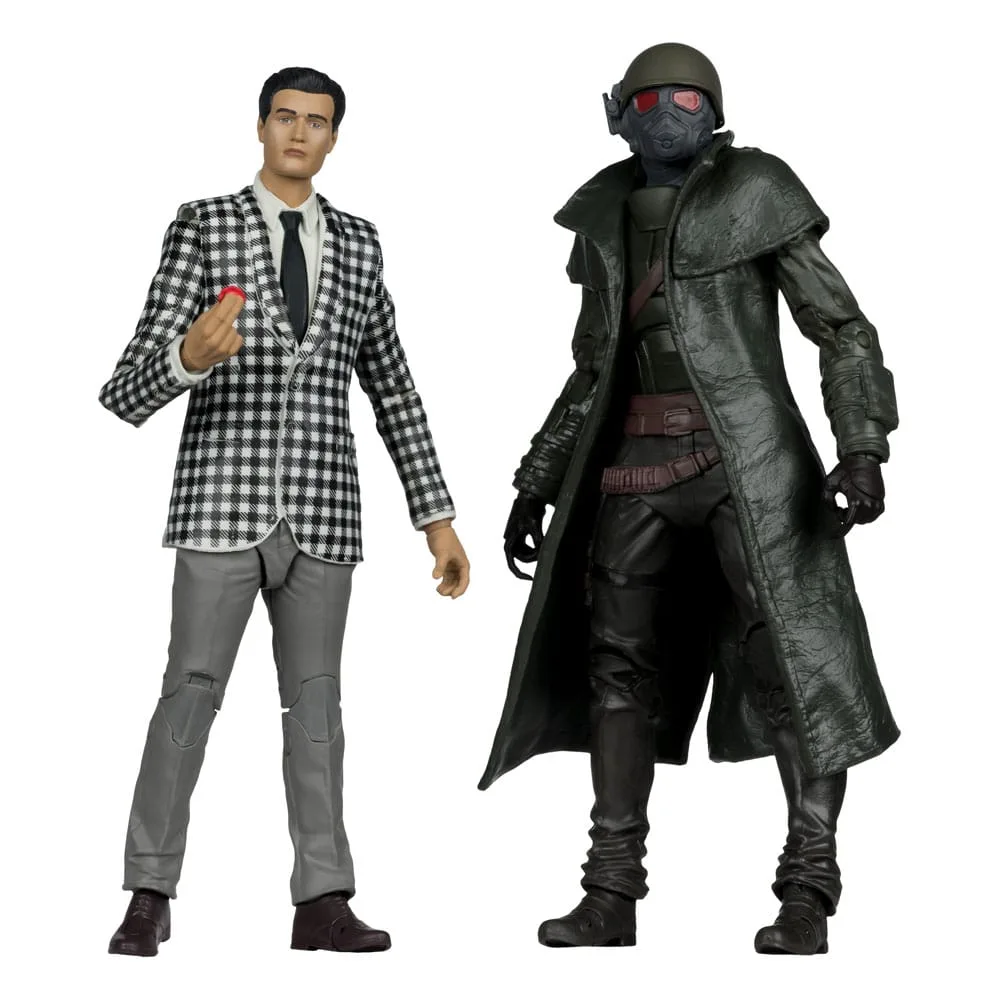 Fallout New Vegas Figure 2-Pack – Riot Ranger Armor & Benny 18 cm