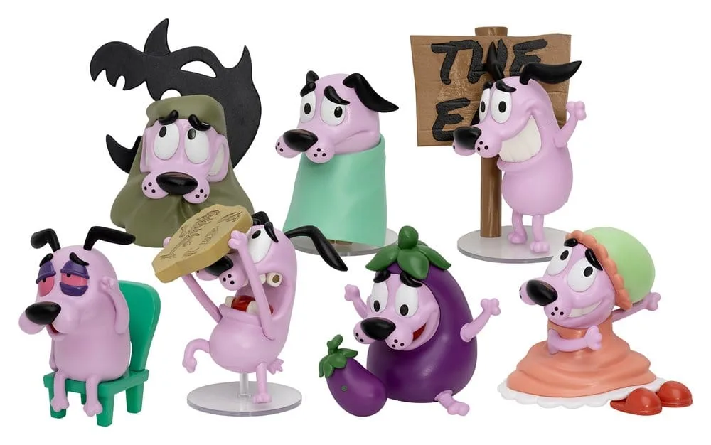 Courage the Cowardly Dog Figures – Mini Egg Attack Blind Box 8 cm