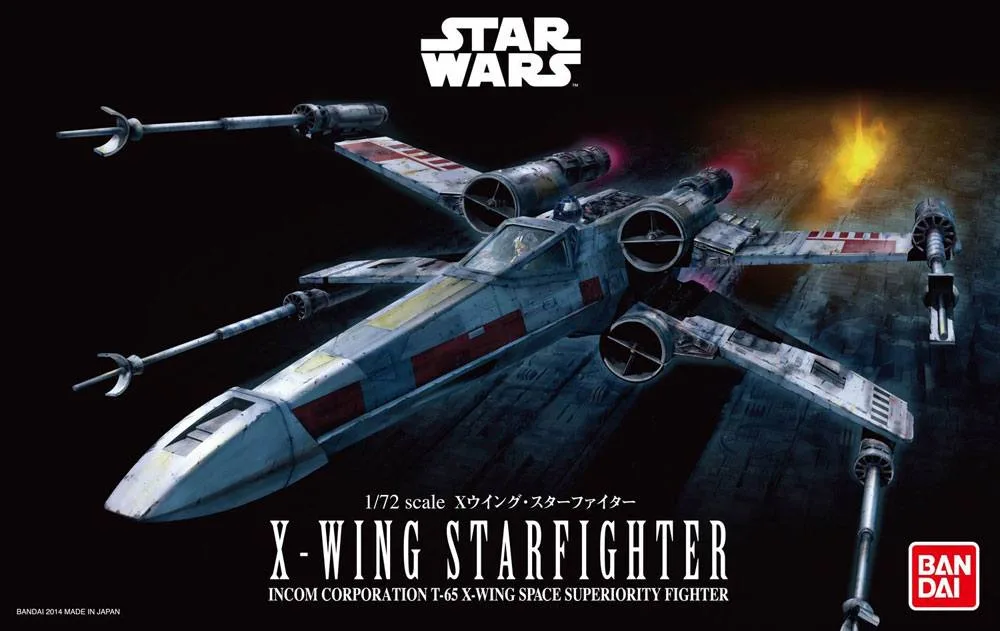 Star Wars Model Kit – X-Wing Starfighter 1/72 Scale 17.3 cm 3