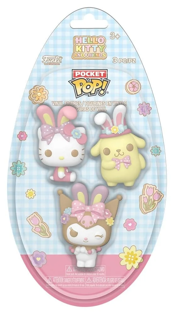Hello Kitty Pocket POP Figures – Easter Egg 3-Pack 4 cm 2