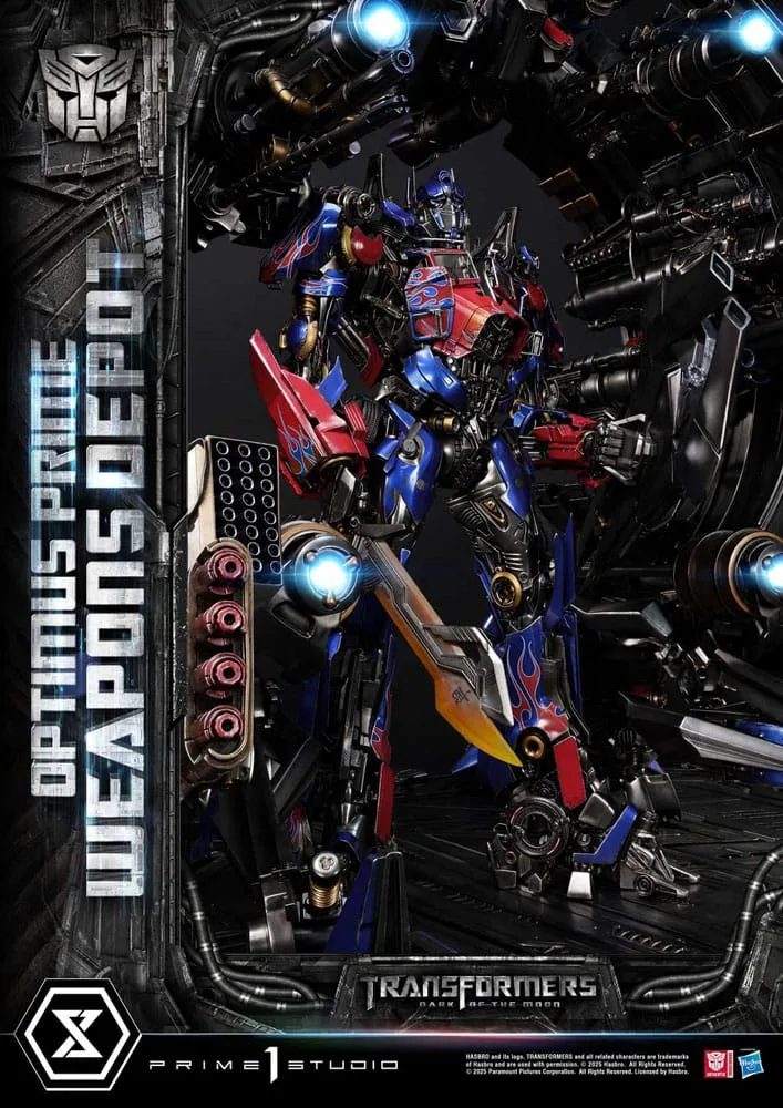 Transformers Statue – Optimus Prime Weapons Depot Bonus Version 22