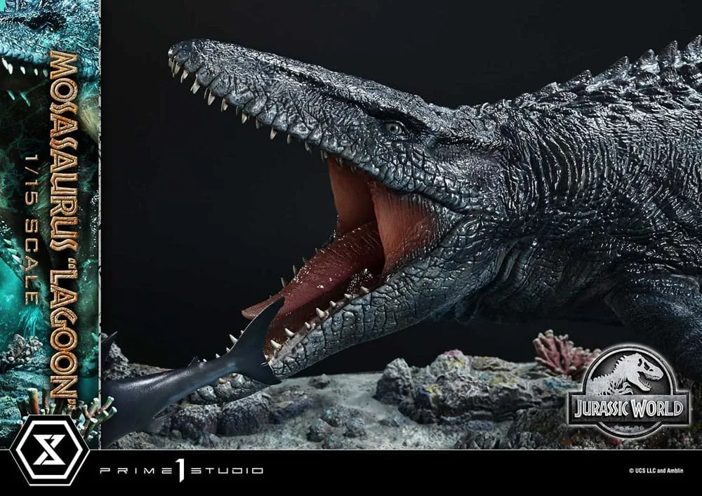 Jurassic World Statue – Mosasaurus Lagoon 1/15 57 cm 11