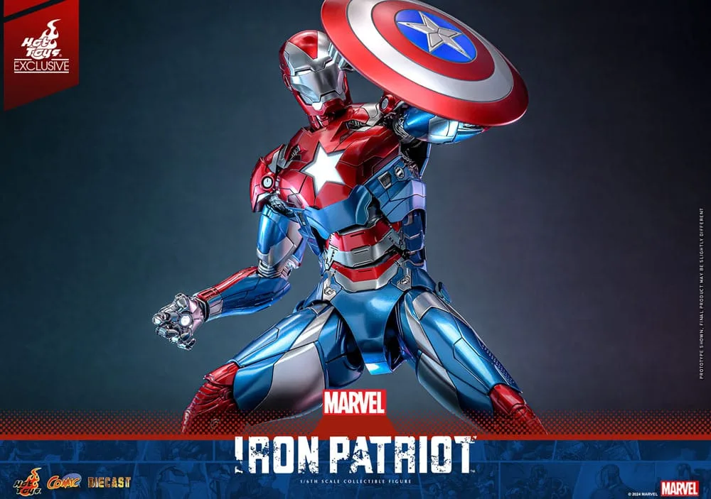 Marvel Action Figure – Iron Patriot Hot Toys Exclusive 1/6 32 cm 15