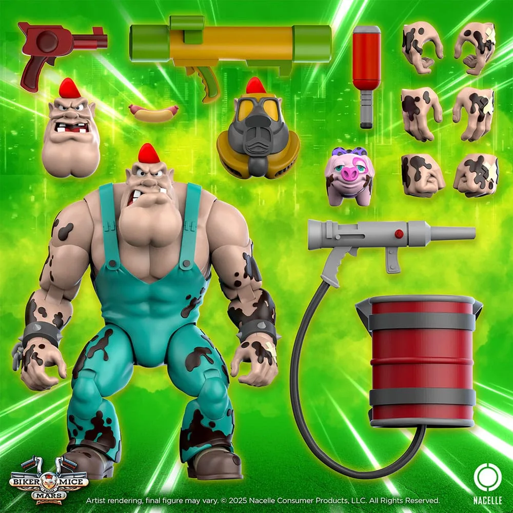 Biker Mice From Mars Action Figure – Greasepit 18 cm 2