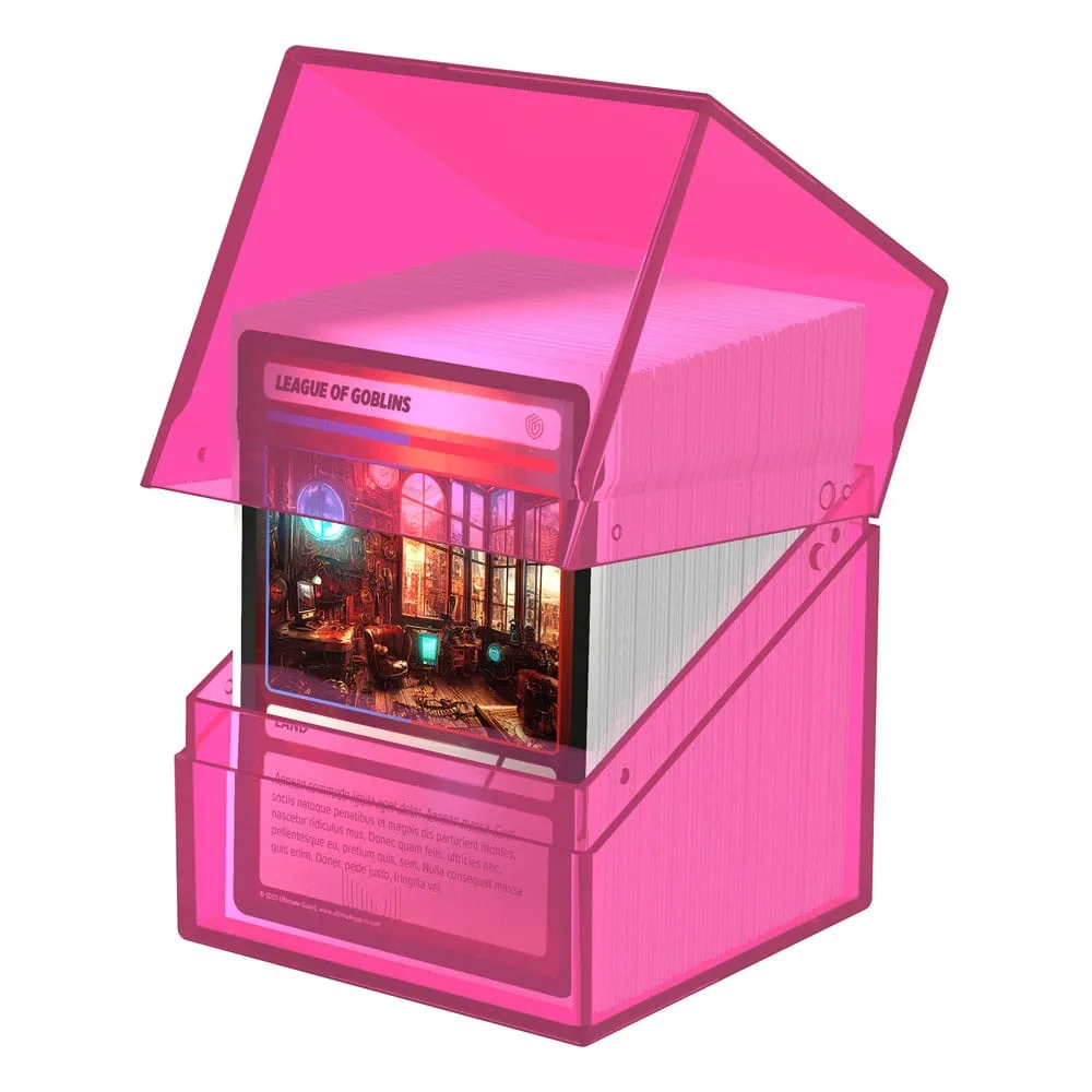 Ultimate Guard Deck Box – Boulder 100+ Clear Rhodonite 4