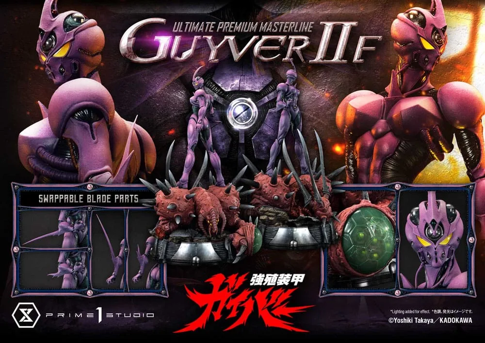 Guyver Statue – Guyver IIF Female 1/4 Scale 88 cm 2