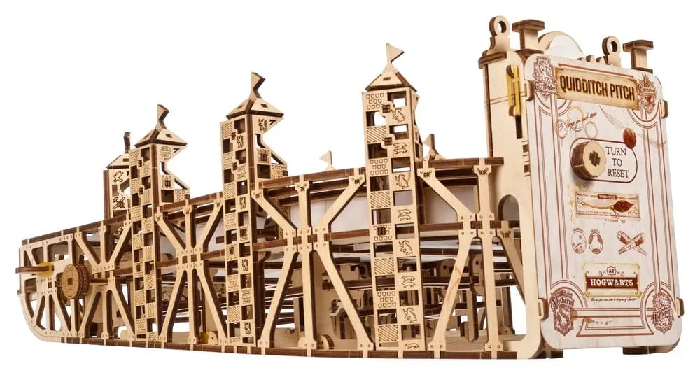 Harry Potter Wooden Model Kit – Ugears Quidditch Pinball 14