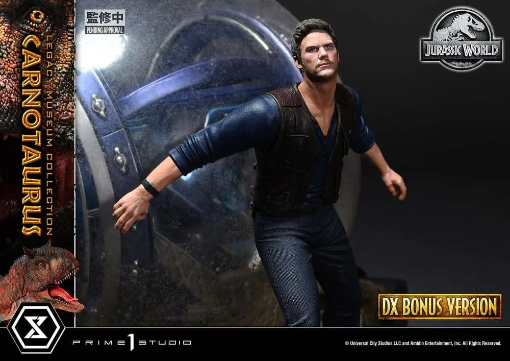 Jurassic World Statue – Carnotaurus DX Bonus 1/15 Scale 38 cm 13
