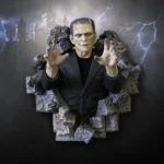 Frankenstein Wall Sculpture – Boris Karloff Half Scale 48 cm 3