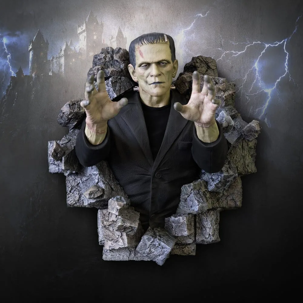 Frankenstein Wall Sculpture – Boris Karloff Half Scale 48 cm 3