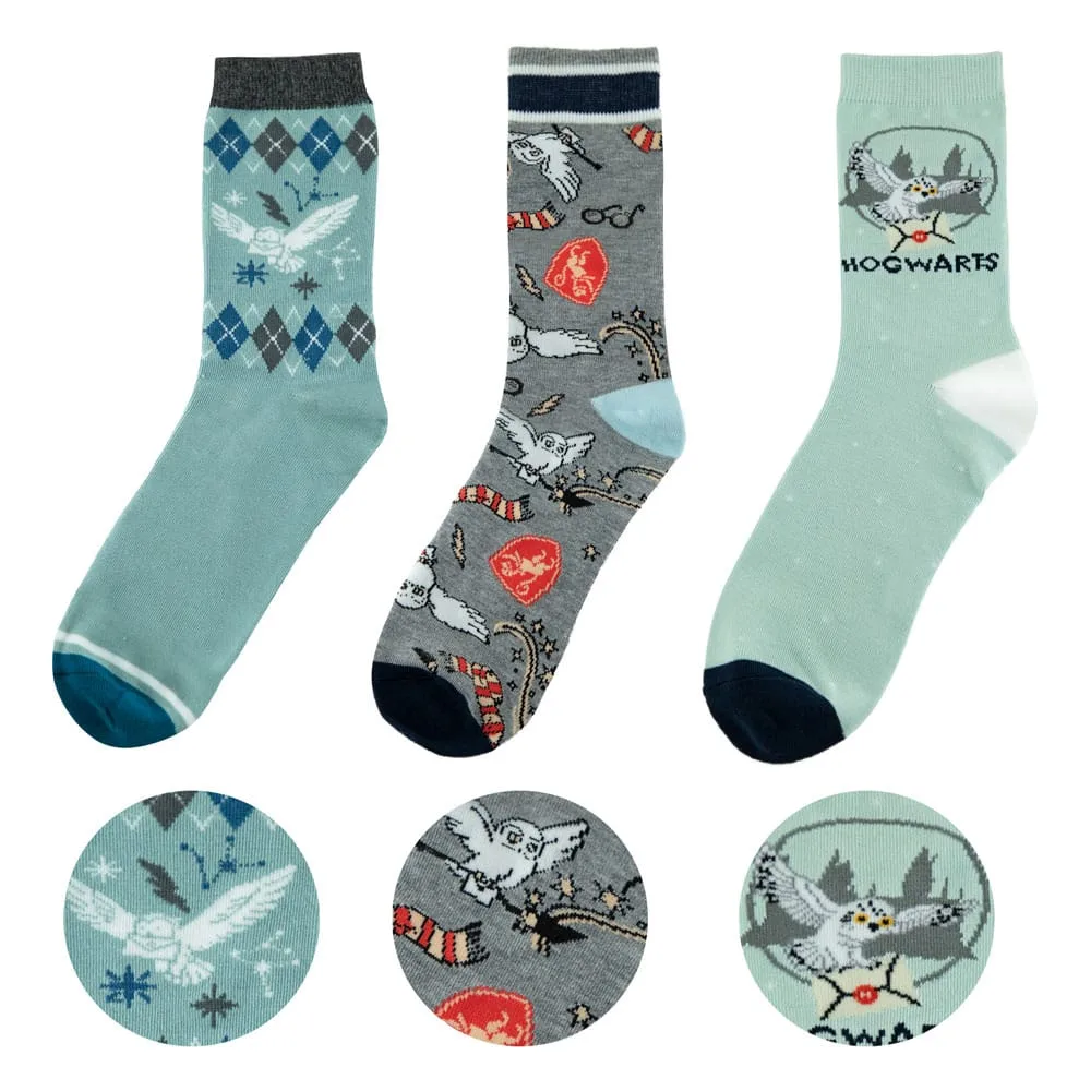 Harry Potter Socks – Hedwig 3-Pack