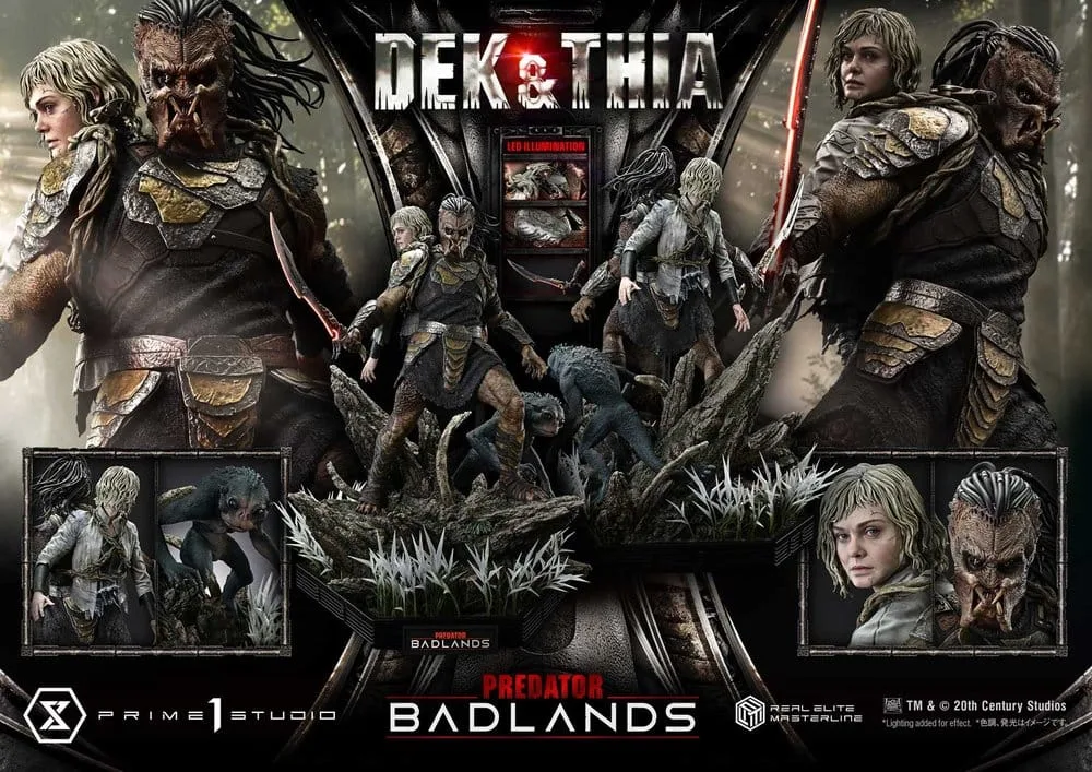 Predator Badlands Statue – Dek and Thia 1/3 87 cm 5