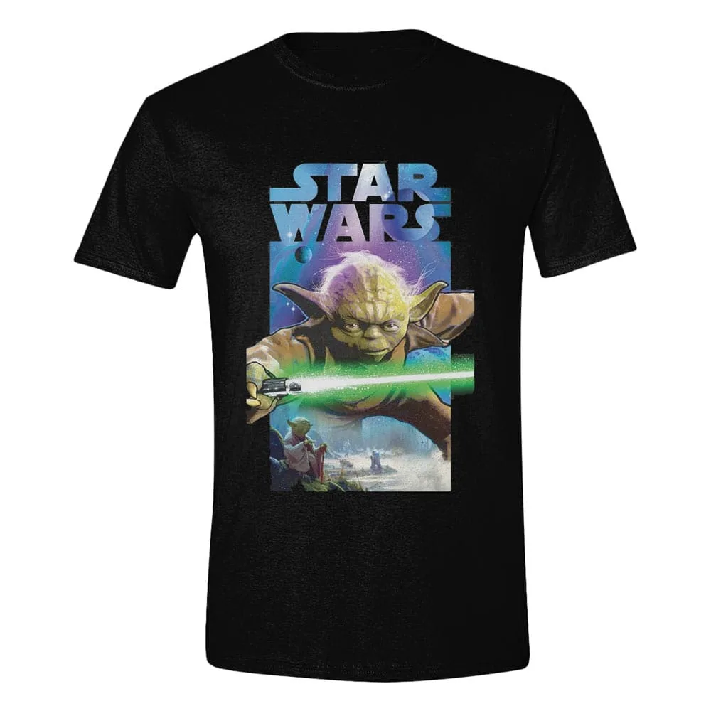 Star Wars T-Shirt – Yoda Poster Size S