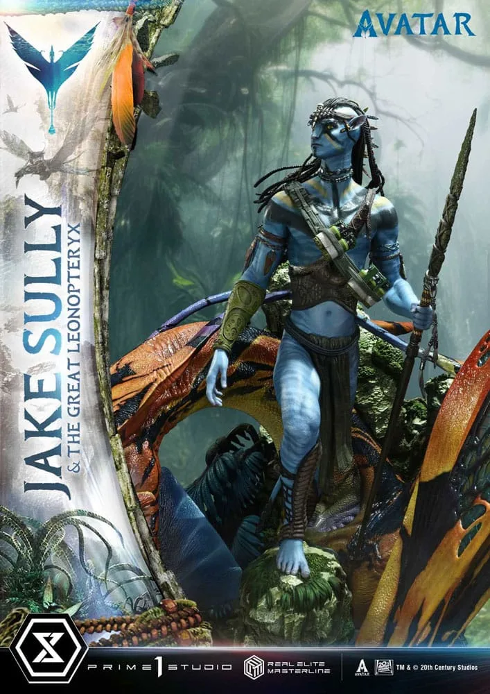Avatar Statue – Jake Sully & The Great Leonopteryx 87 cm 18