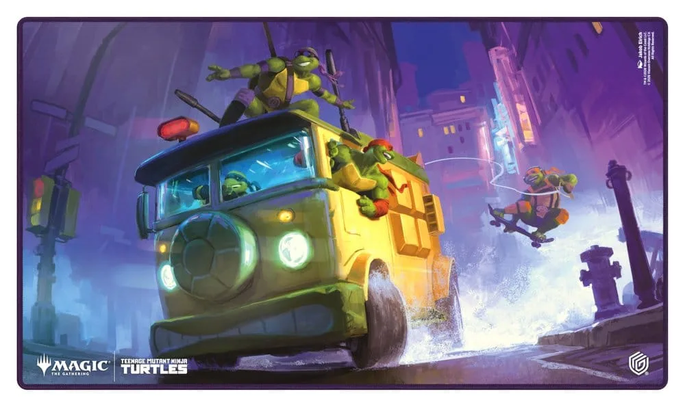 Magic: The Gathering TMNT Spielmatte – Turtle Van 61 x 35 cm 6