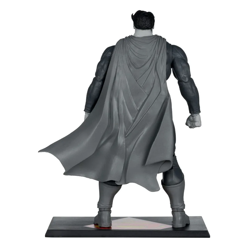DC Action Figure – Superman Black & White Accent Edition 18 cm 6