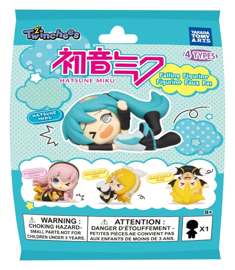 Hatsune Miku Mini Figure Display – Twinchees Falling 24 Packs 5 cm 5