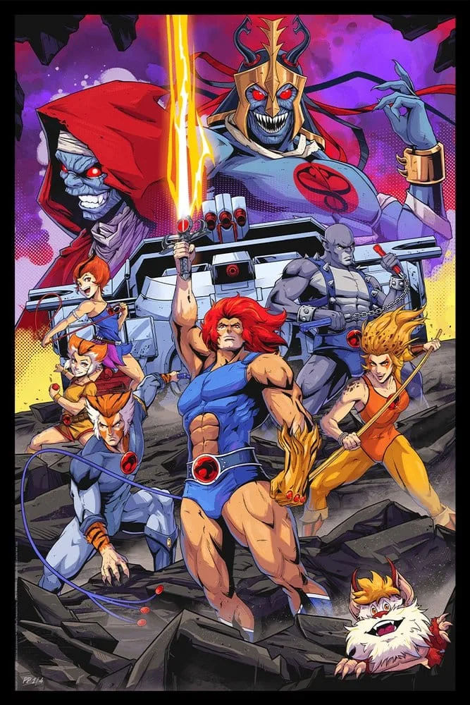 ThunderCats Fine Art Print – Roar Unframed 41 x 61 cm