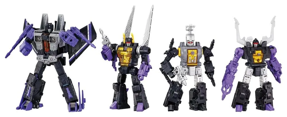 Transformers Action Figure 4-Pack – Decepticons Part 2