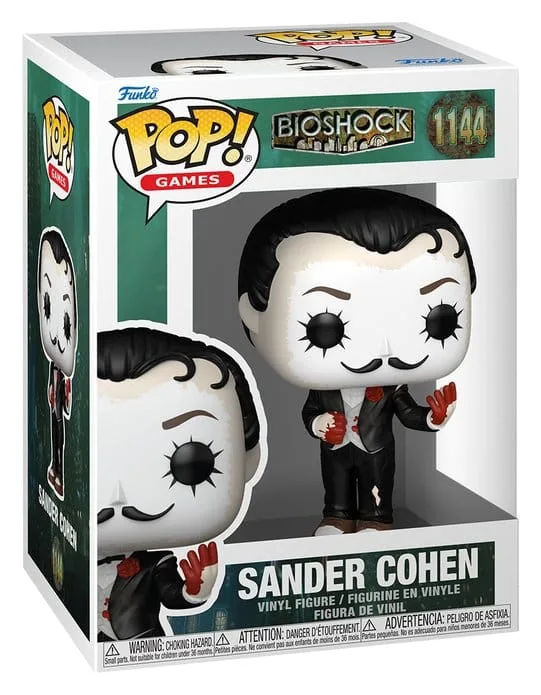 BioShock Vinyl Figure – Funko Pop Games Sander Cohen 9 cm 2
