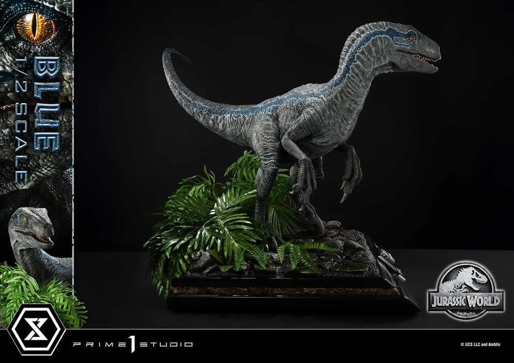 Jurassic World Fallen Kingdom Statue – Blue 1/2 Scale 88 cm 9