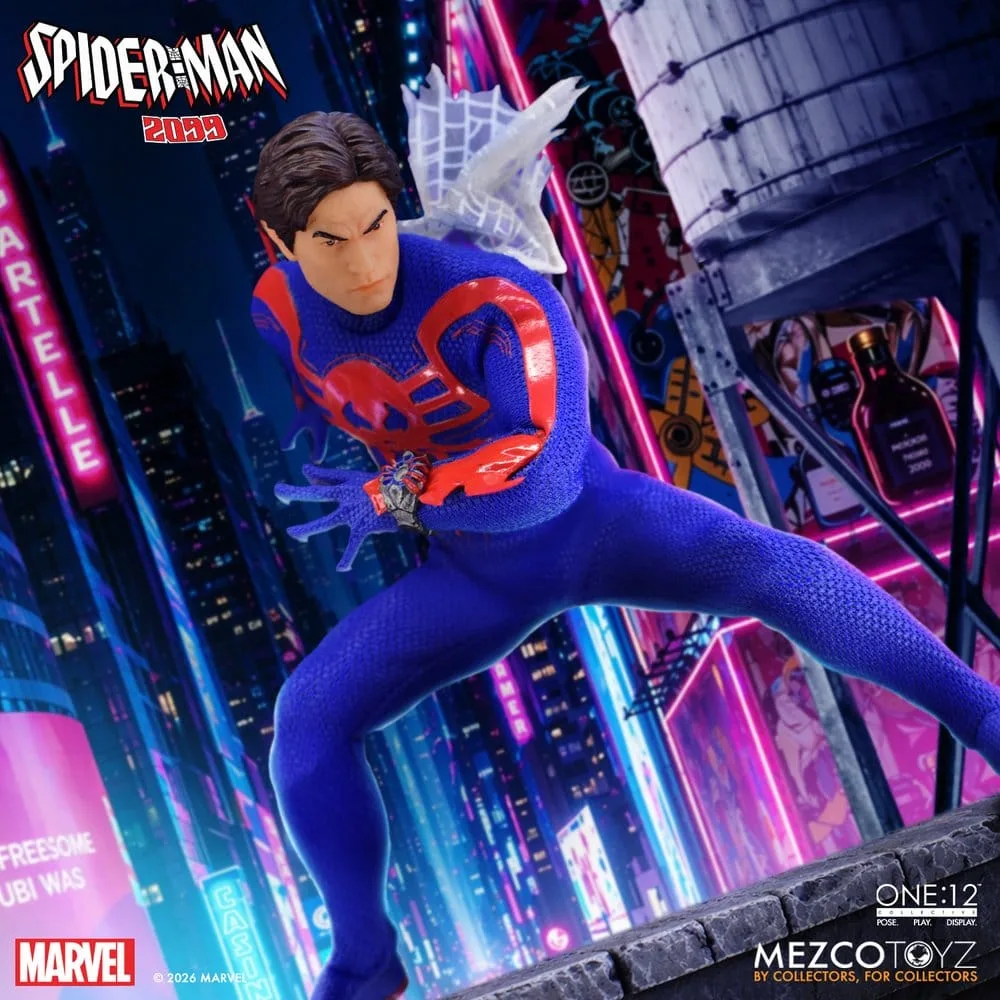 Marvel Action Figure – Spider-Man 2099 One:12 Collective 17 cm 9