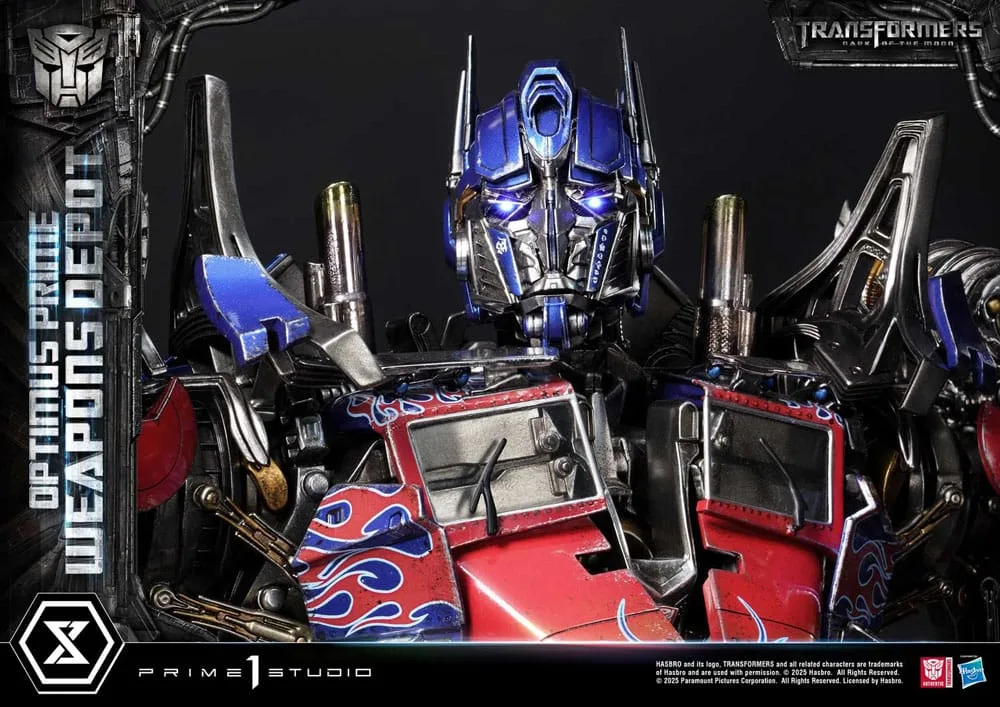 Transformers Statue – Optimus Prime Weapons Depot Bonus Version 17