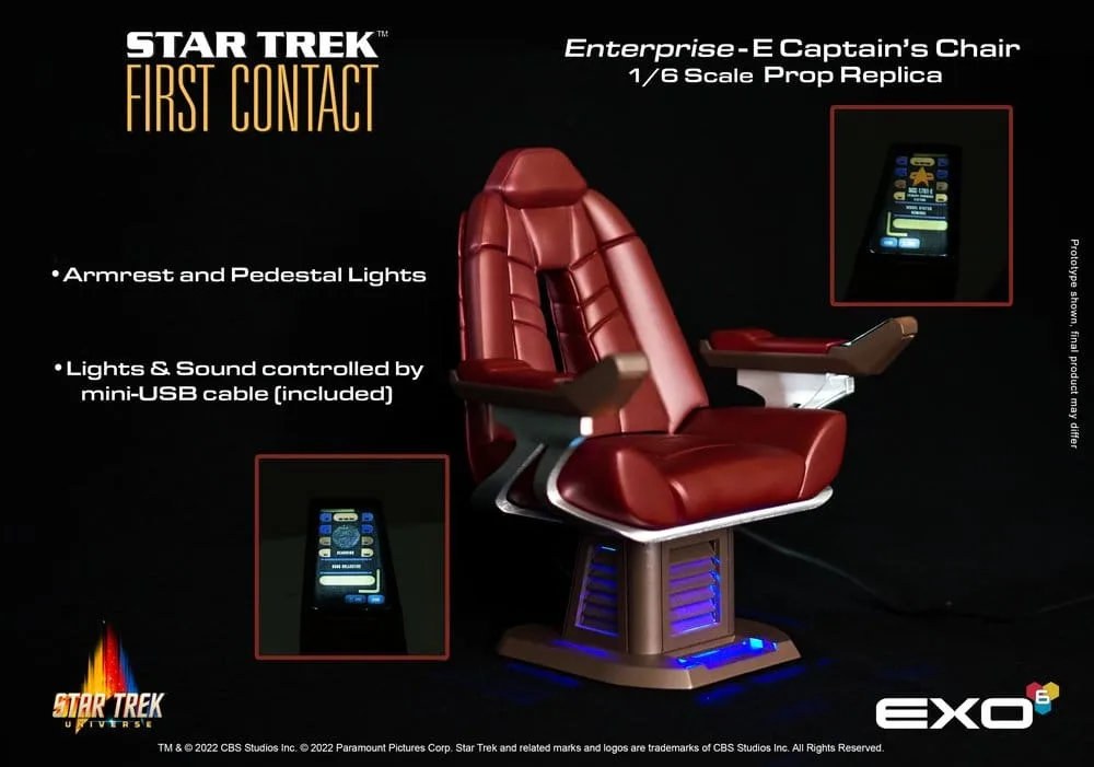 Star Trek: First Contact Replica – Captain’s Chair 1/6 15 cm 2