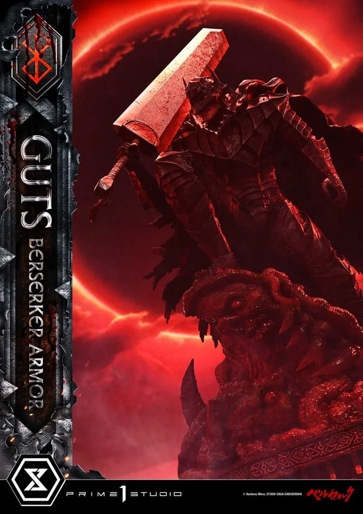 Berserk Statue – Guts Berserker Armor 1/4 Scale 94 cm 21