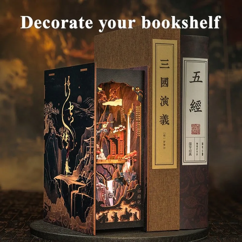 The Legend of Wukong Book Nook – Houten bouwpakket 22 x 8 cm 13