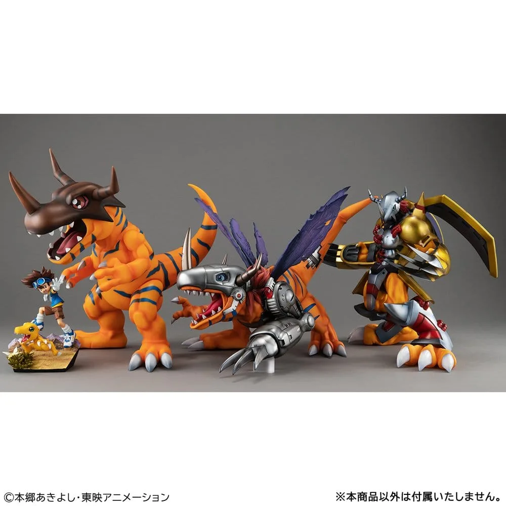 Digimon Adventure Figuur – Greymon & Taichi Yagami 25 cm 2