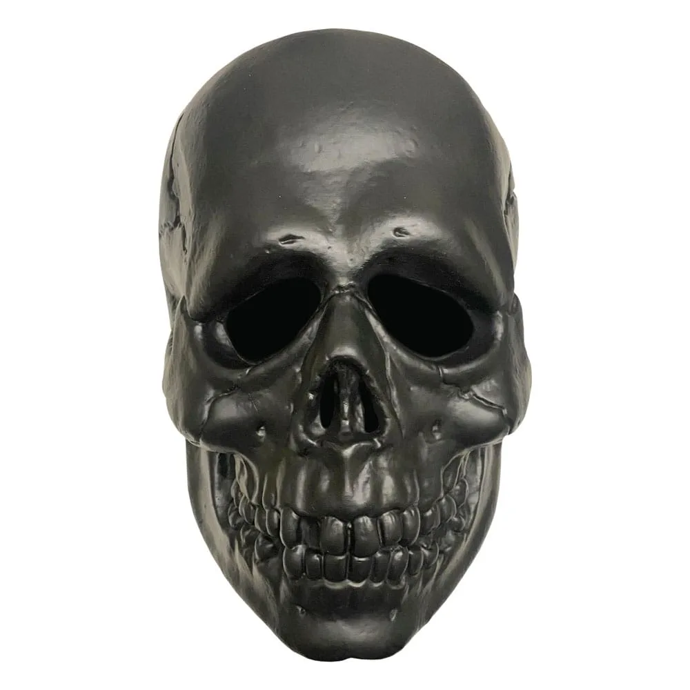 Don Post Vinyl Mask – Black Skull